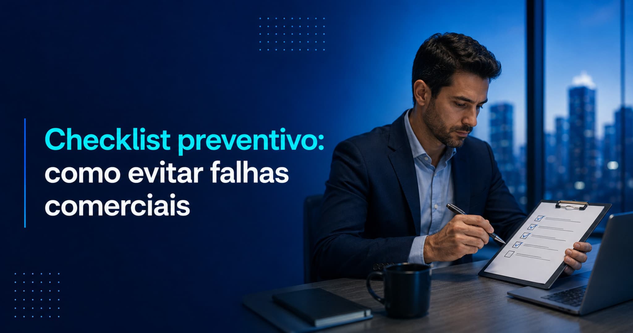 Checklist preventivo: o guia para reduzir falhas comerciais