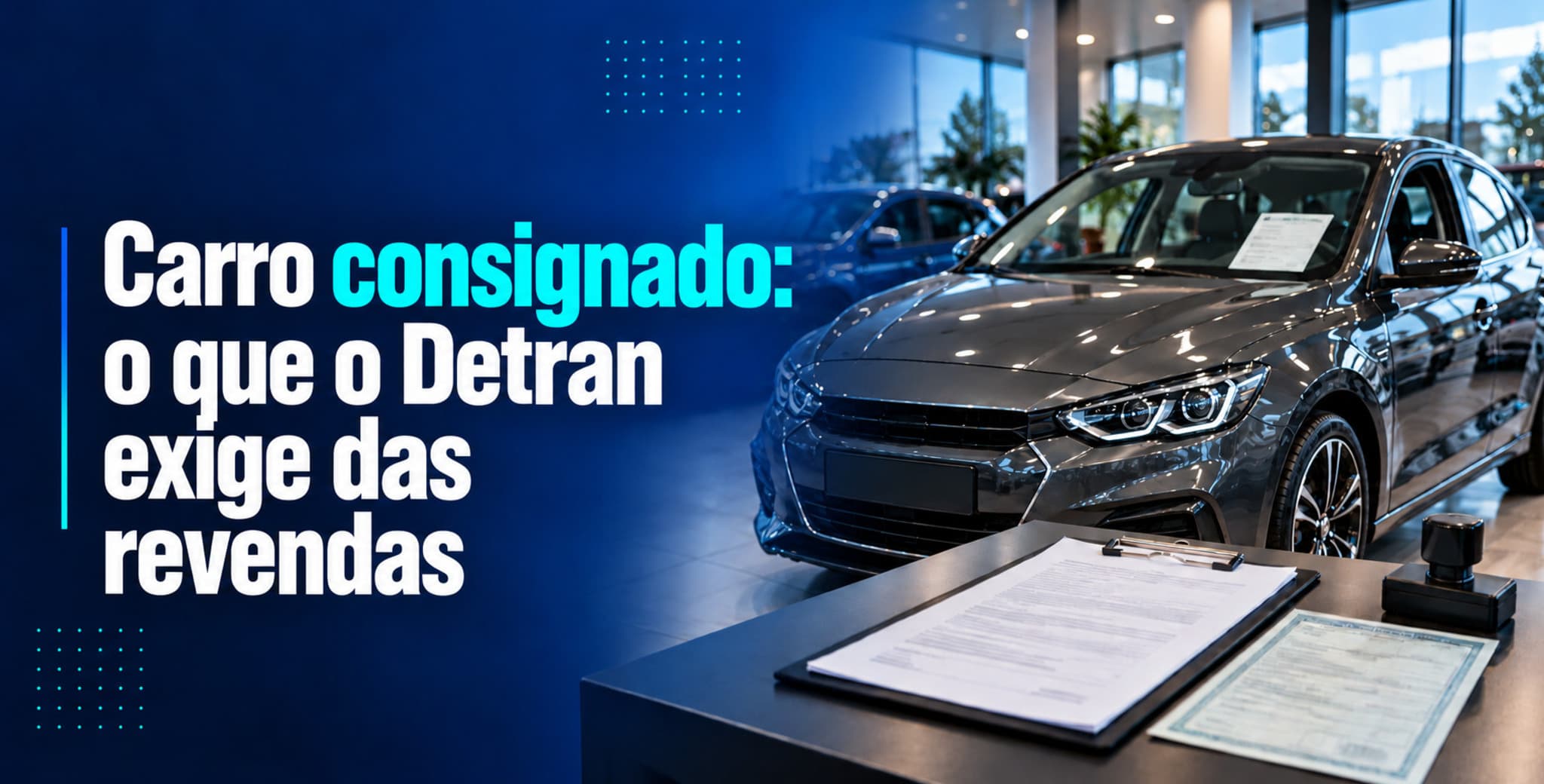 Carro consignado: exigências do Detran e novas regras do Renave